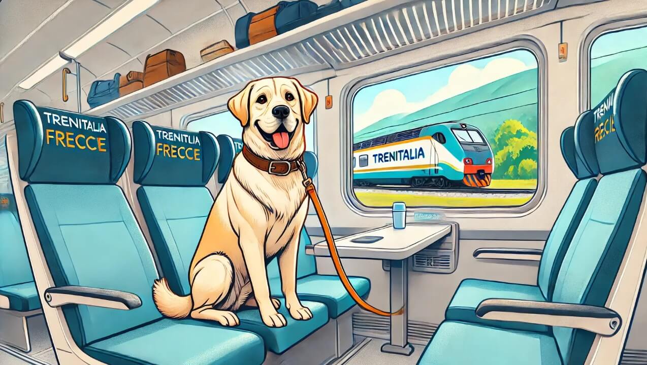 Viaggia con il tuo Cane Gratis su Frecce e Intercity: Offerta Trenitalia fino al 15 Settembre 2024